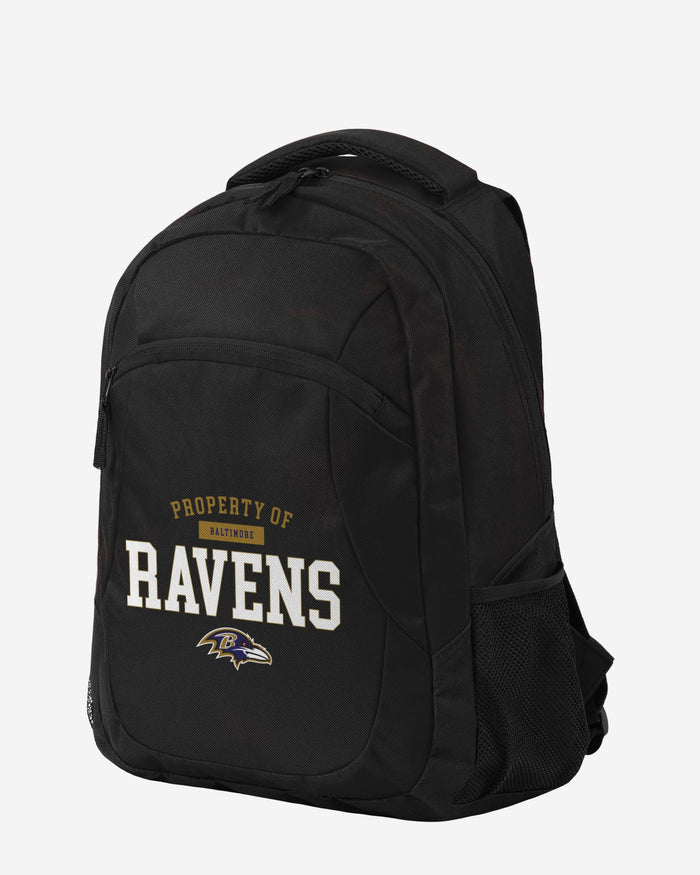 Baltimore Ravens Property Of Action Backpack FOCO - FOCO.com