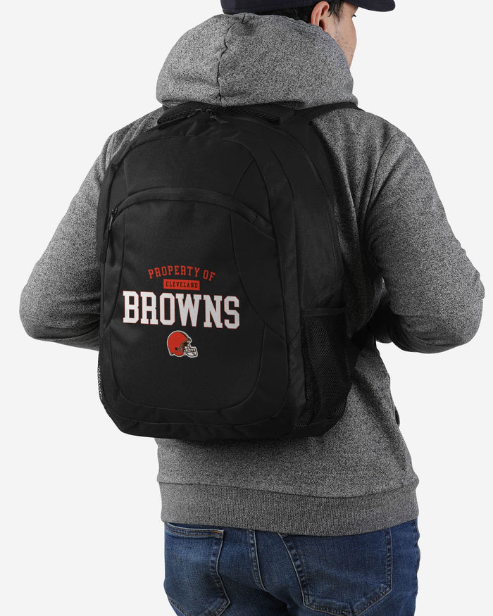 Cleveland Browns Property Of Action Backpack FOCO - FOCO.com