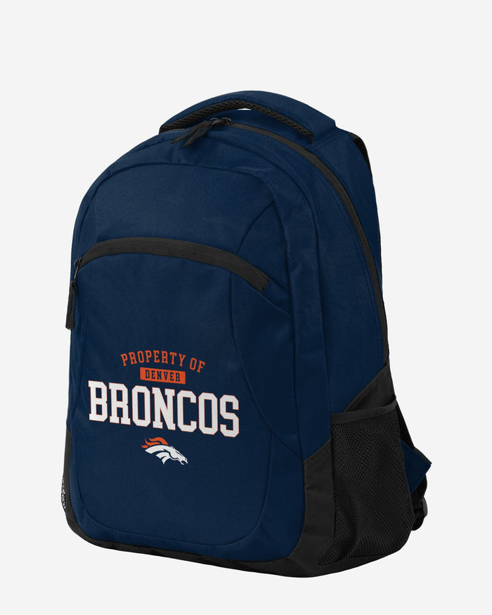 Denver Broncos Property Of Action Backpack FOCO - FOCO.com