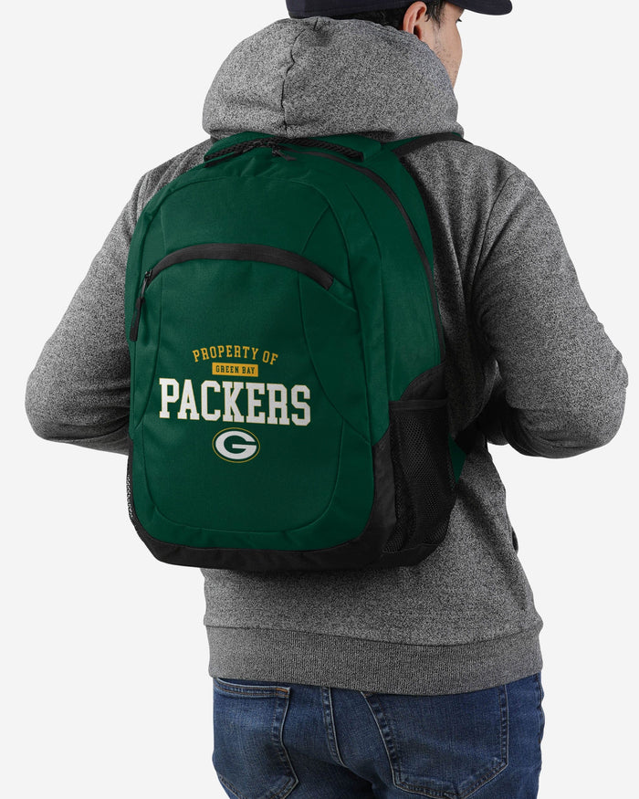 Green Bay Packers Property Of Action Backpack FOCO - FOCO.com