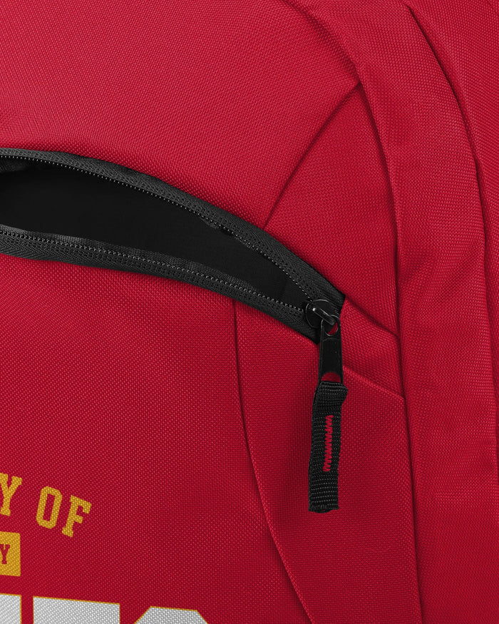 Kansas City Chiefs Property Of Action Backpack FOCO - FOCO.com