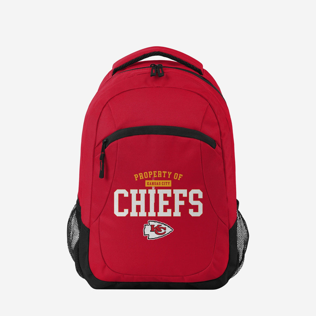 Kansas City Chiefs Property Of Action Backpack FOCO - FOCO.com