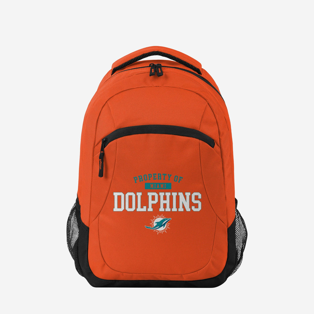 Miami Dolphins Property Of Action Backpack FOCO - FOCO.com