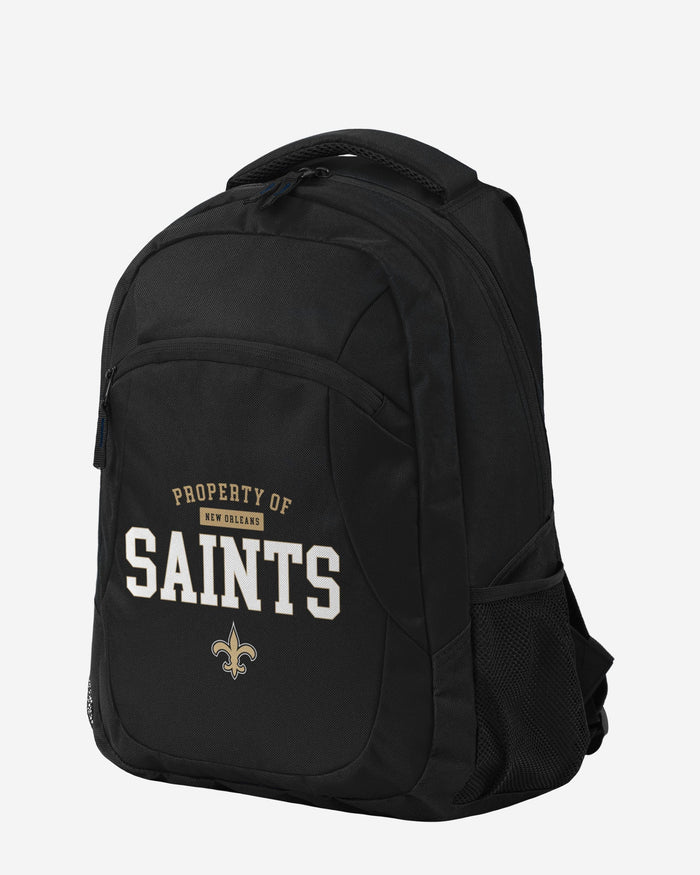 New Orleans Saints Property Of Action Backpack FOCO - FOCO.com