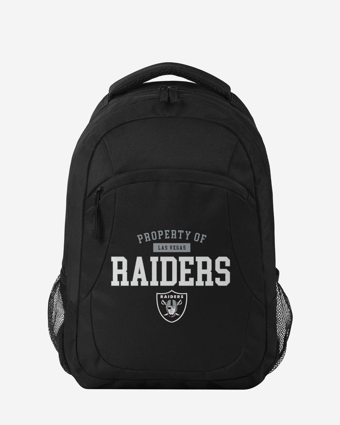 Las Vegas Raiders Property Of Action Backpack FOCO - FOCO.com