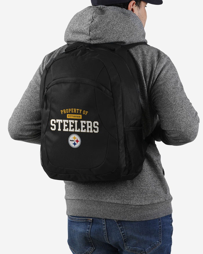 Pittsburgh Steelers Property Of Action Backpack FOCO - FOCO.com