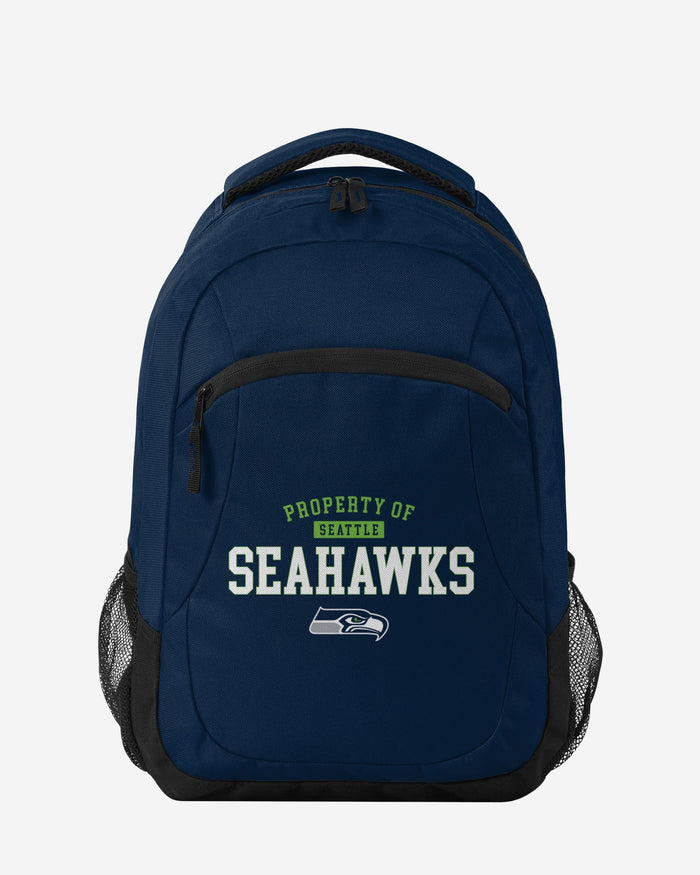 Seattle Seahawks Property Of Action Backpack FOCO - FOCO.com