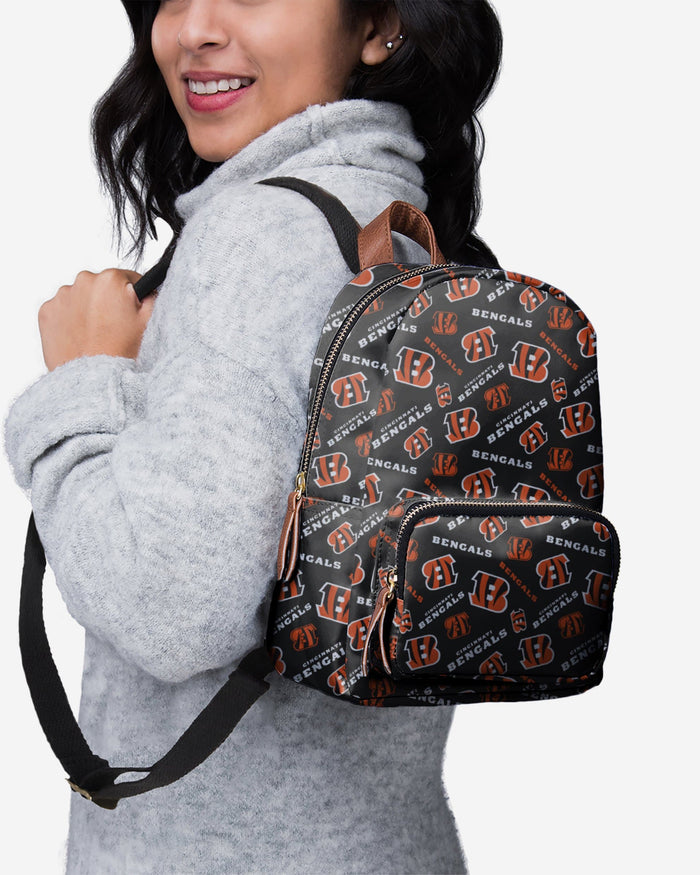 Cincinnati Bengals Printed Collection Mini Backpack FOCO - FOCO.com