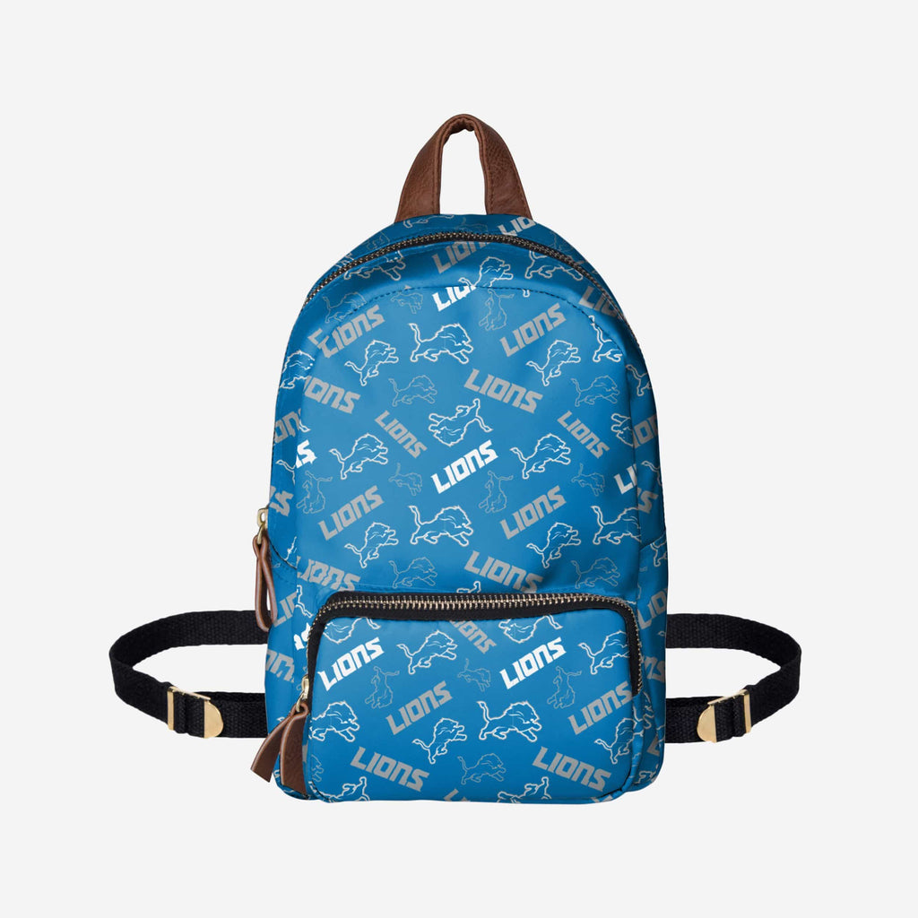 Detroit Lions Printed Collection Mini Backpack FOCO - FOCO.com
