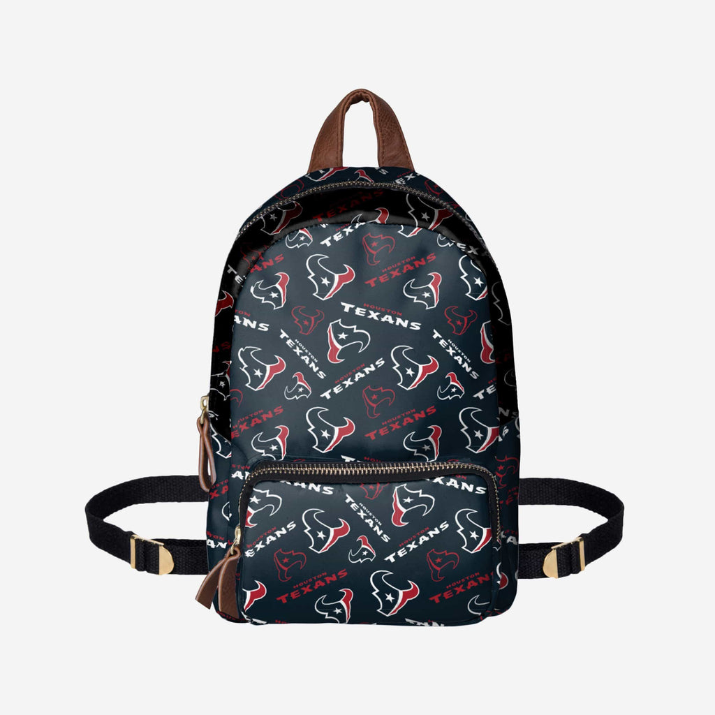 Houston Texans Printed Collection Mini Backpack FOCO - FOCO.com