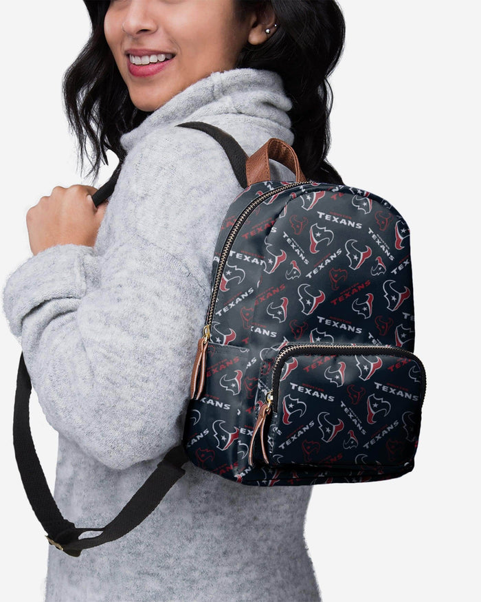 Houston Texans Printed Collection Mini Backpack FOCO - FOCO.com