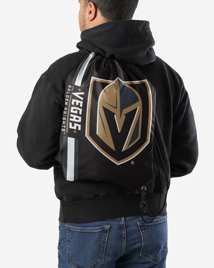 Vegas Golden Knights Big Logo Drawstring Backpack FOCO - FOCO.com