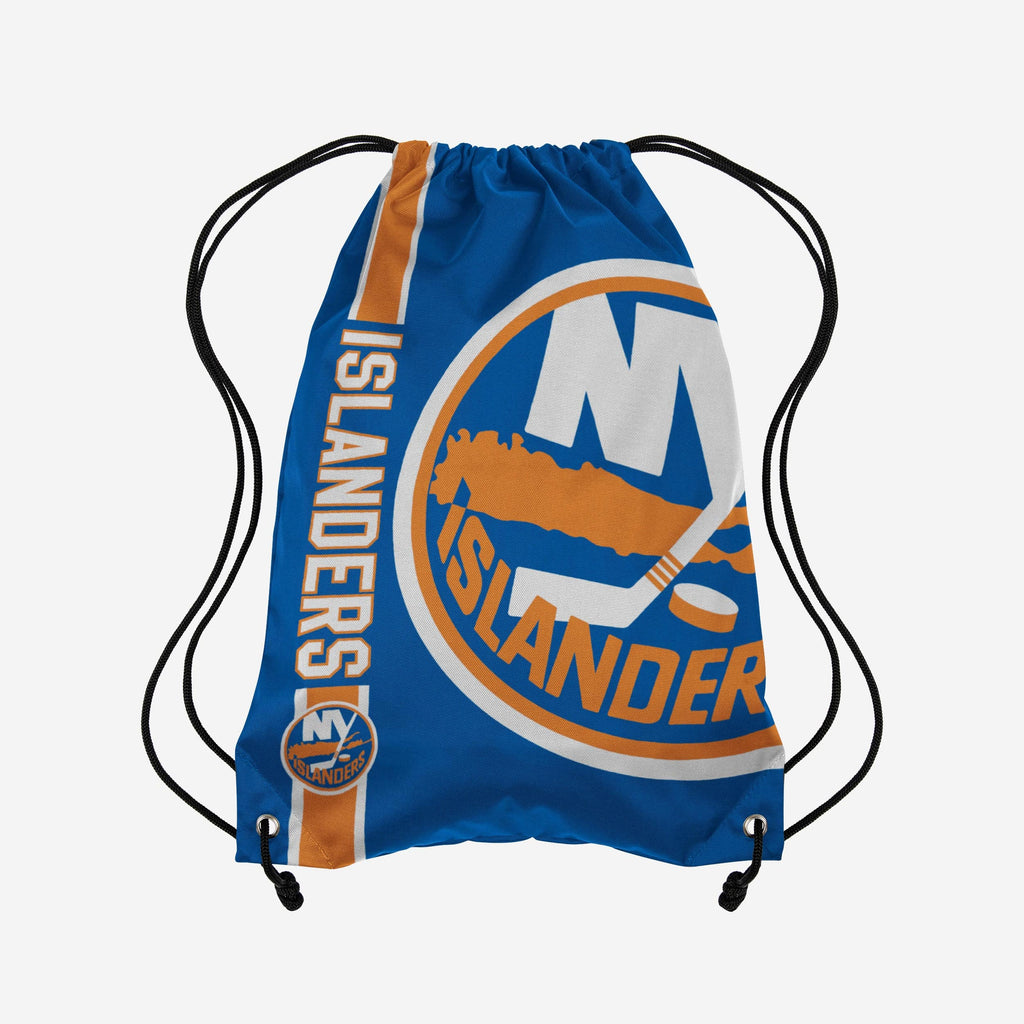 New York Islanders Big Logo Drawstring Backpack FOCO - FOCO.com