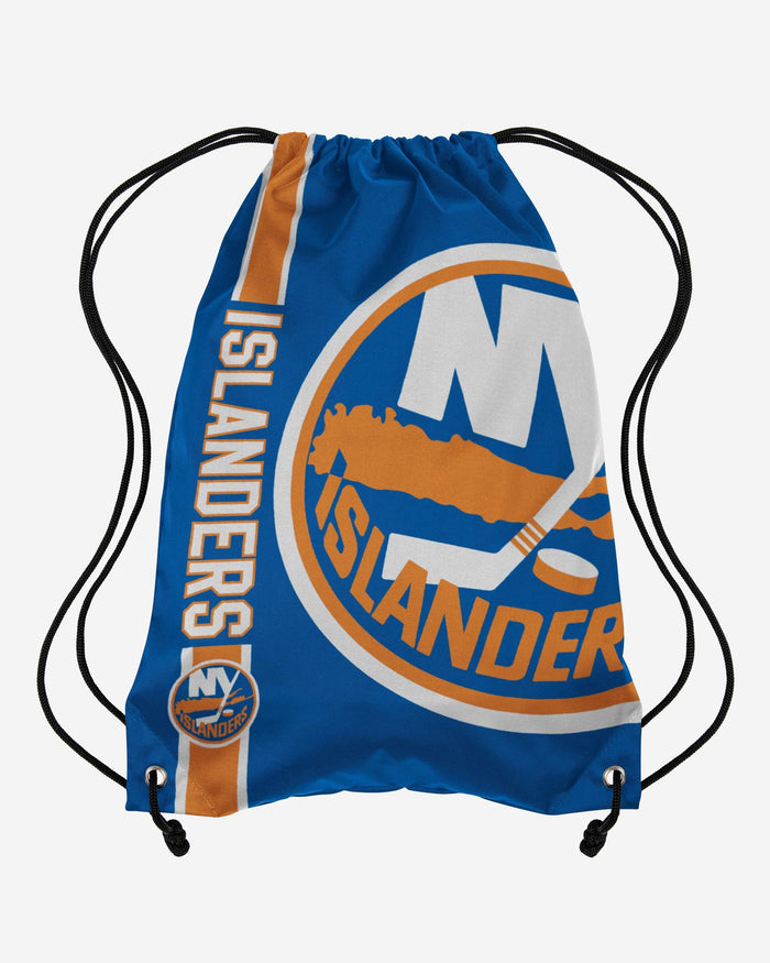 New York Islanders Big Logo Drawstring Backpack FOCO - FOCO.com