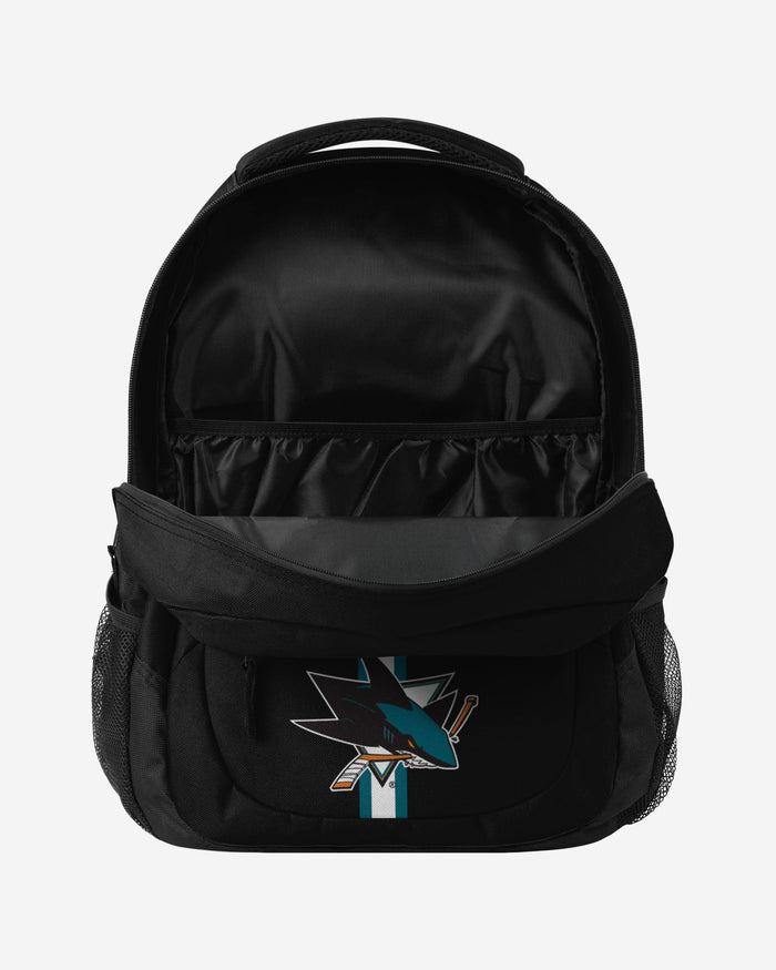 San Jose Sharks Action Backpack FOCO - FOCO.com