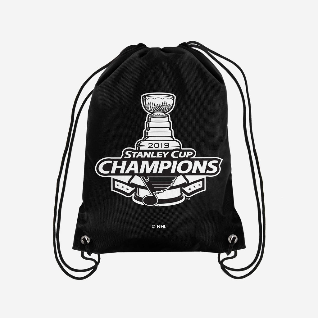 St Louis Blues 2019 Stanley Cup Champions Drawstring Backpack FOCO - FOCO.com