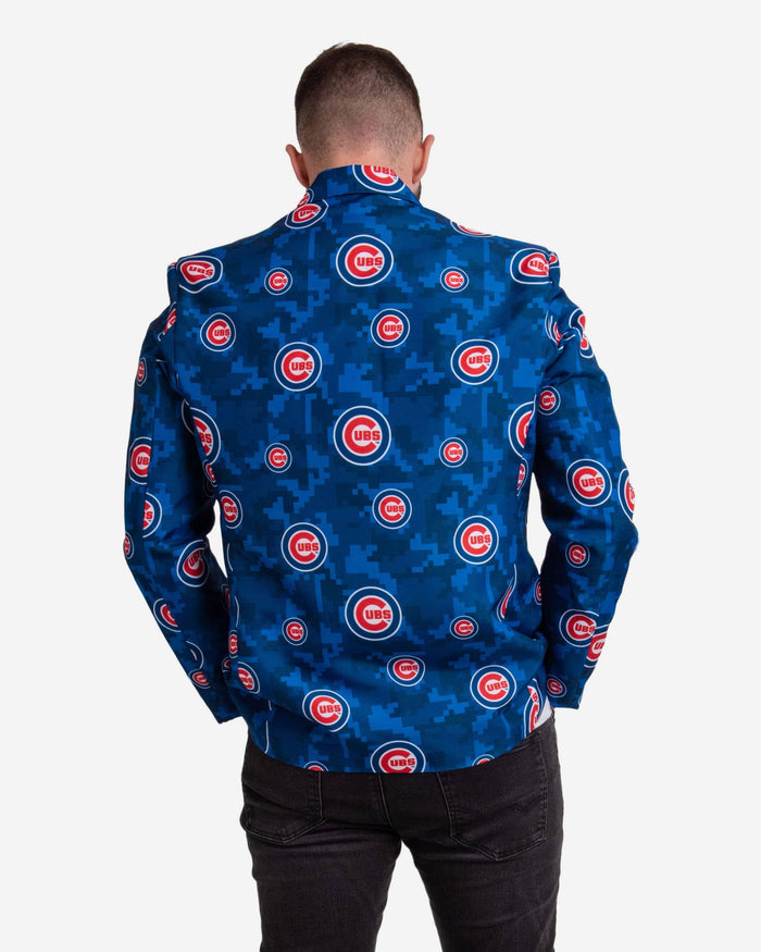 Chicago Cubs Digital Camo Suit Jacket FOCO - FOCO.com