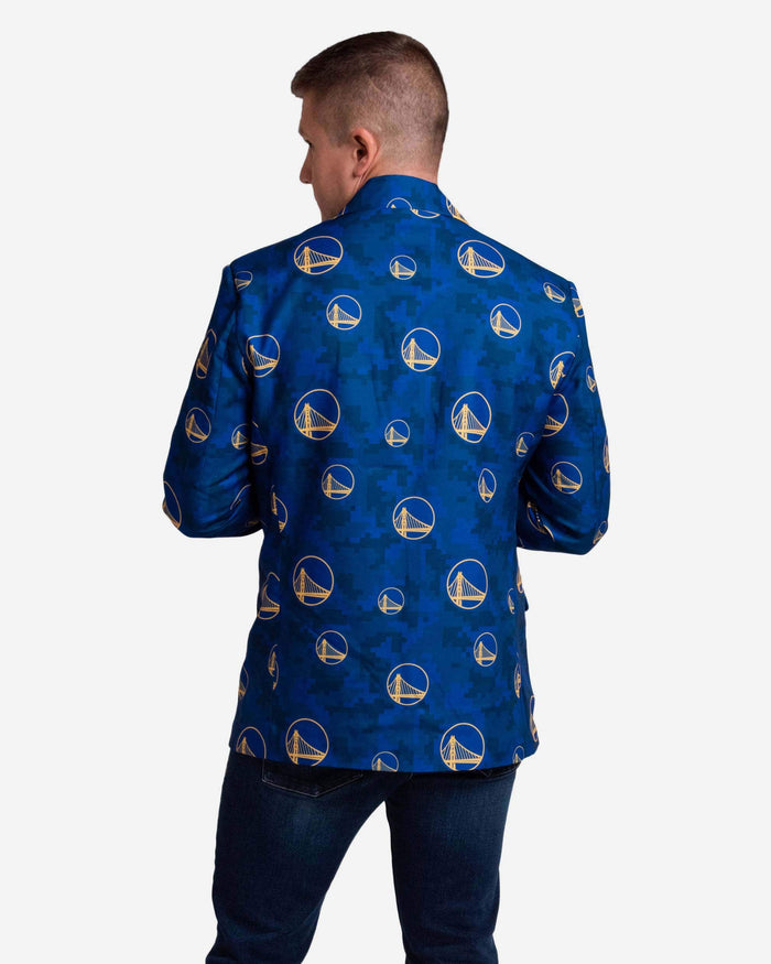 Golden State Warriors Digital Camo Suit Jacket FOCO - FOCO.com