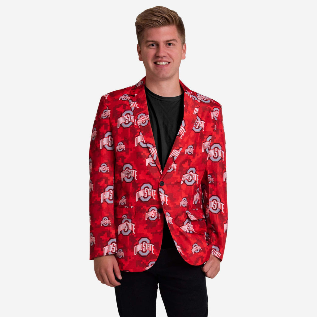 Ohio State Buckeyes Digital Camo Suit Jacket FOCO 42 - FOCO.com