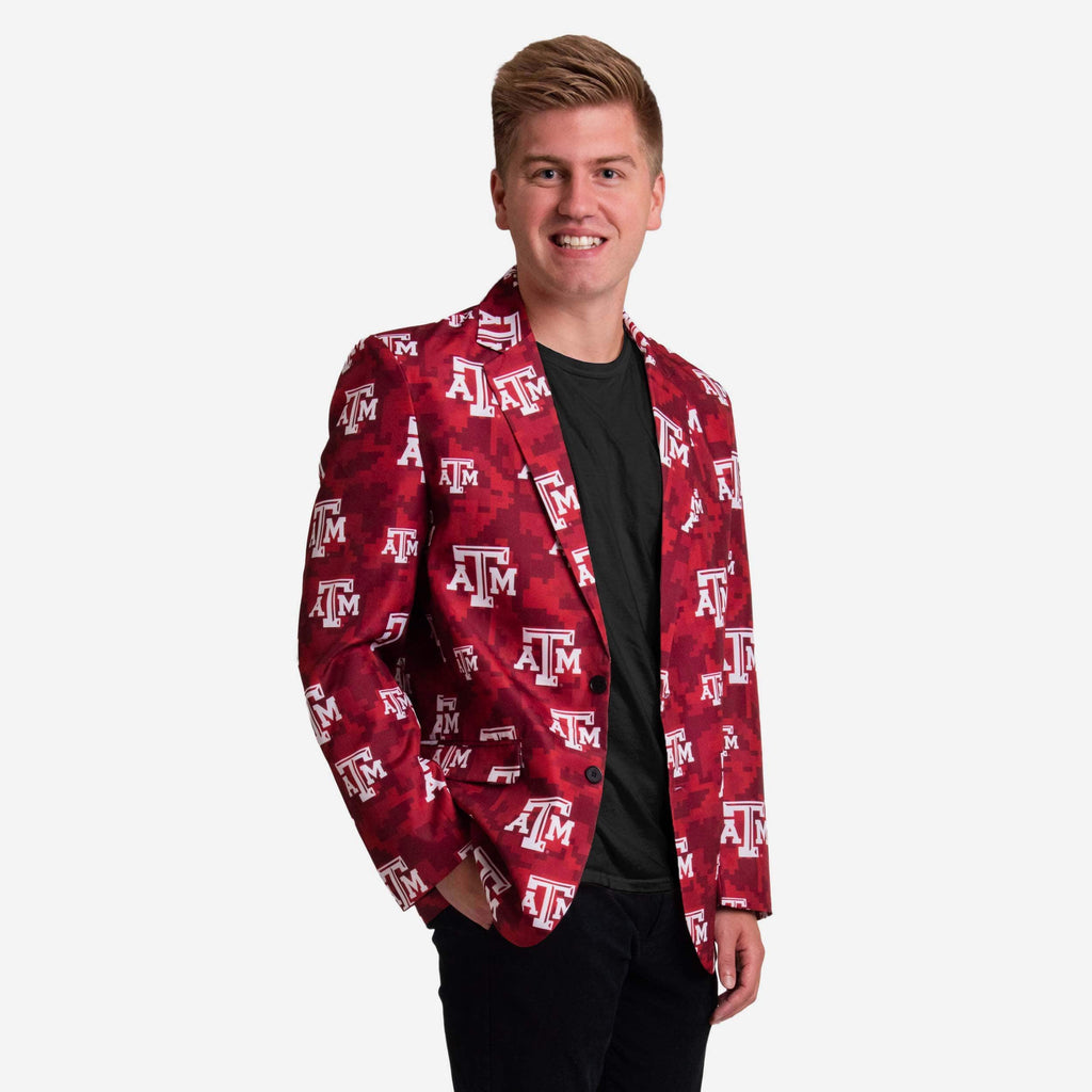 Texas A&M Aggies Digital Camo Suit Jacket FOCO 42 - FOCO.com