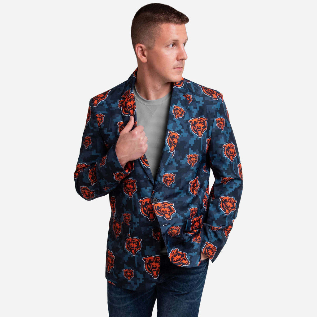 Chicago Bears Digital Camo Suit Jacket FOCO 42 - FOCO.com