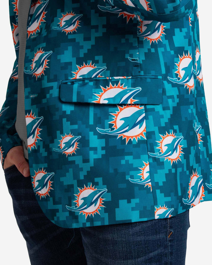 Miami Dolphins Digital Camo Suit Jacket FOCO - FOCO.com