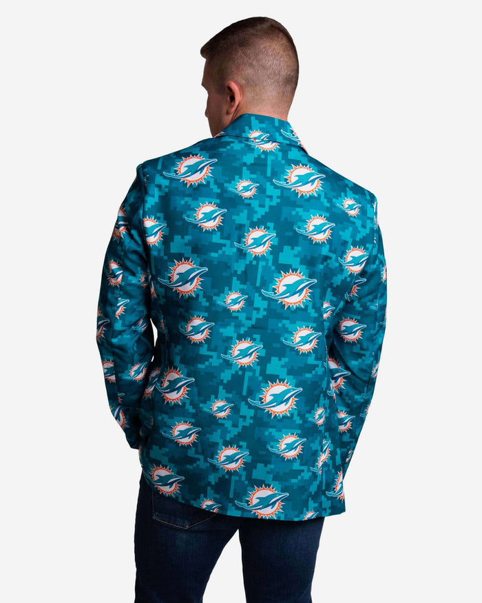 Miami Dolphins Digital Camo Suit Jacket FOCO - FOCO.com