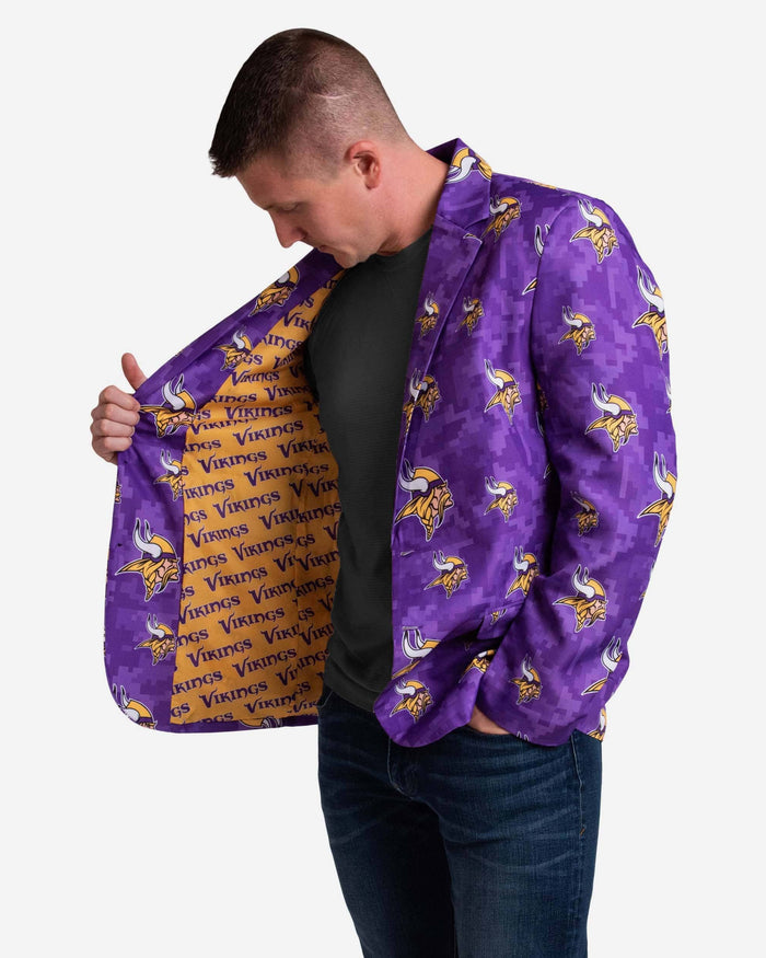 Minnesota Vikings Digital Camo Suit Jacket FOCO - FOCO.com