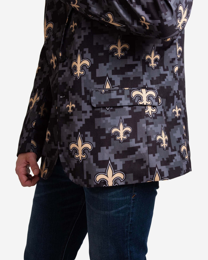 New Orleans Saints Digital Camo Suit Jacket FOCO - FOCO.com