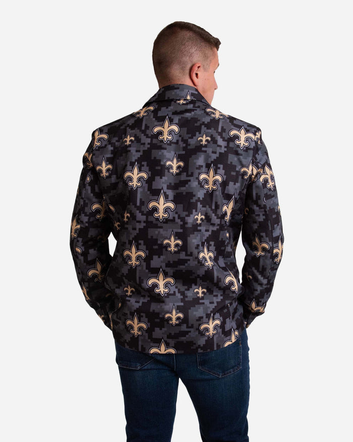 New Orleans Saints Digital Camo Suit Jacket FOCO - FOCO.com