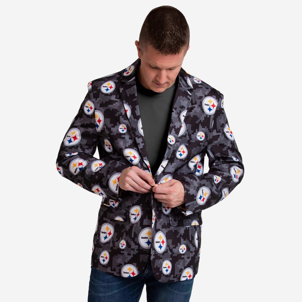 Pittsburgh Steelers Digital Camo Suit Jacket FOCO 42 - FOCO.com