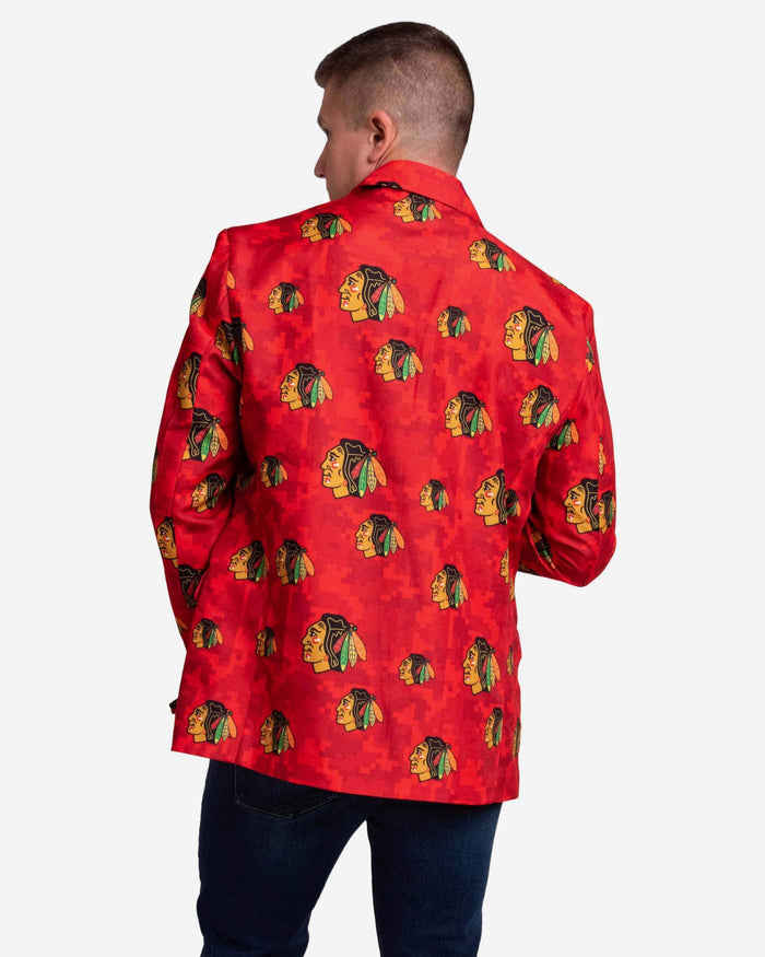 Chicago Blackhawks Digital Camo Suit Jacket FOCO - FOCO.com