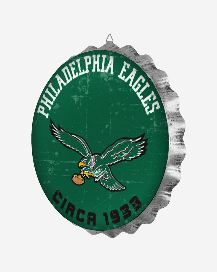 Philadelphia Eagles Retro Bottle Cap Wall Sign FOCO - FOCO.com