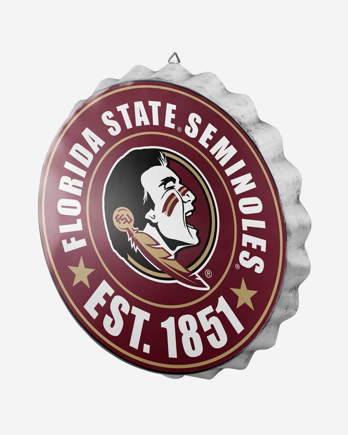 Florida State Seminoles Bottle Cap Wall Sign FOCO - FOCO.com