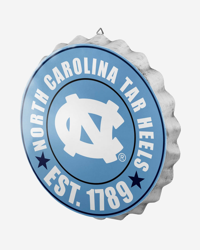 North Carolina Tar Heels Bottle Cap Wall Sign FOCO - FOCO.com