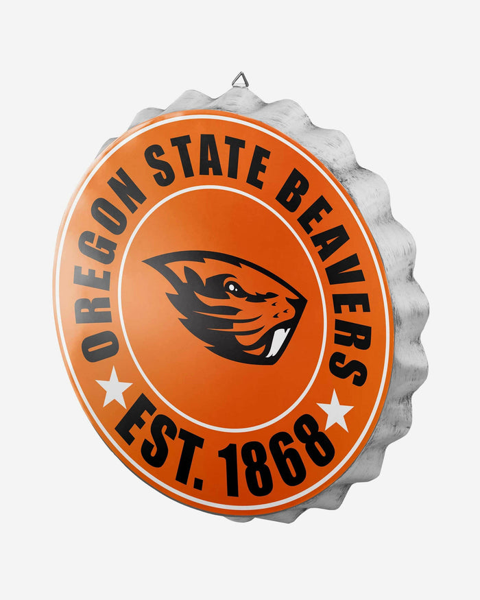 Oregon State Beavers Bottle Cap Wall Sign FOCO - FOCO.com