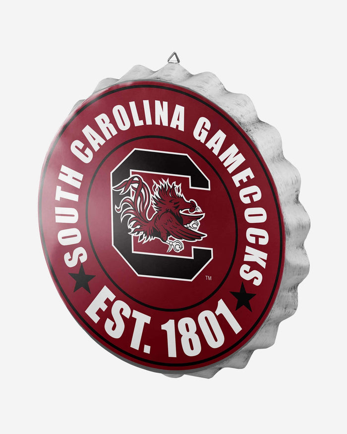 South Carolina Gamecocks Bottle Cap Wall Sign FOCO - FOCO.com