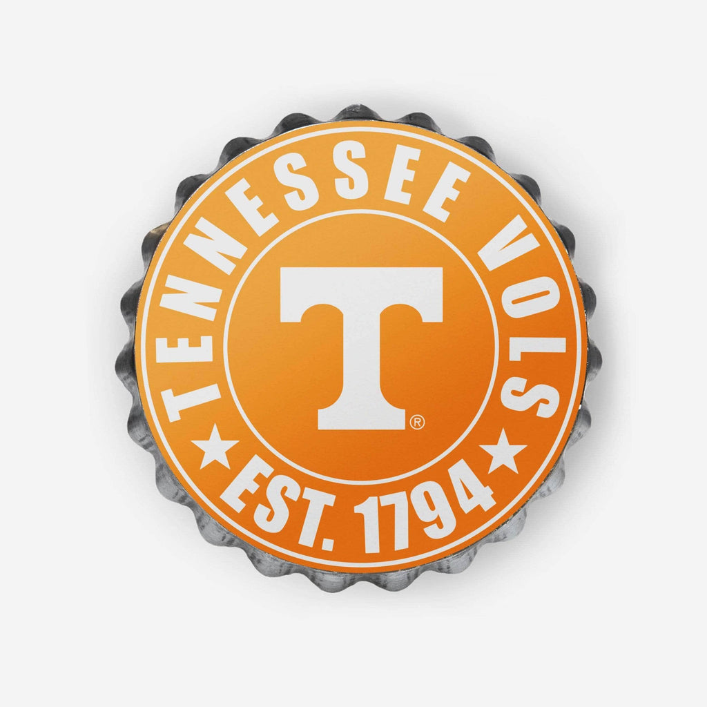 Tennessee Volunteers Bottle Cap Wall Sign FOCO - FOCO.com