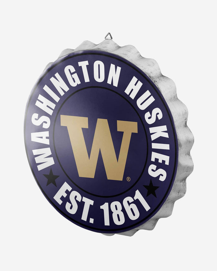 Washington Huskies Bottle Cap Wall Sign FOCO - FOCO.com