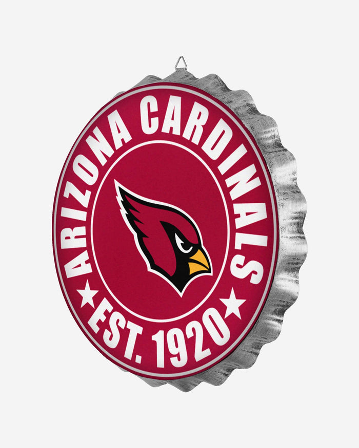 Arizona Cardinals Bottle Cap Wall Sign FOCO - FOCO.com