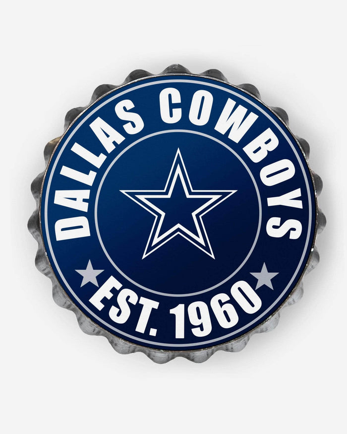 Dallas Cowboys Bottle Cap Wall Sign FOCO - FOCO.com