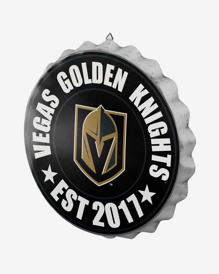 Vegas Golden Knights Bottle Cap Wall Sign FOCO - FOCO.com