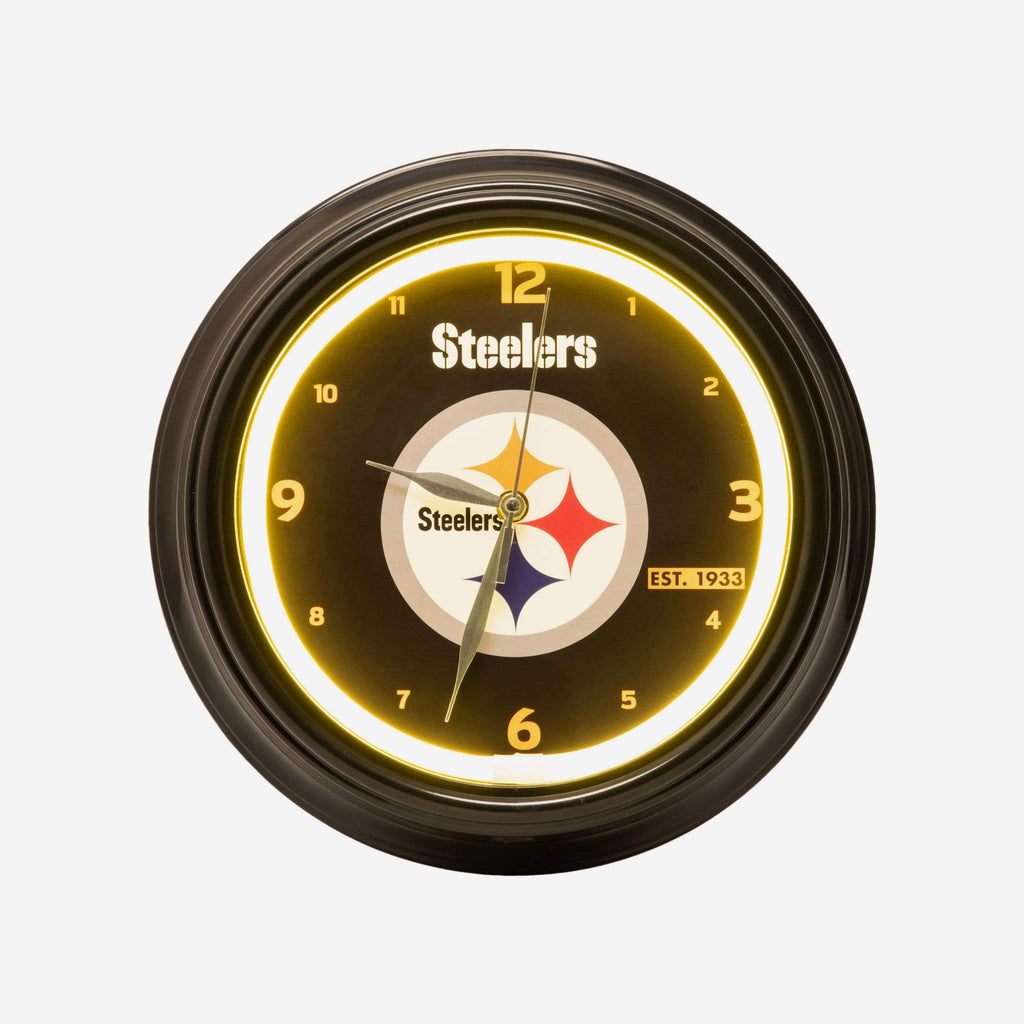 Pittsburgh Steelers LED Gametime Clock FOCO - FOCO.com