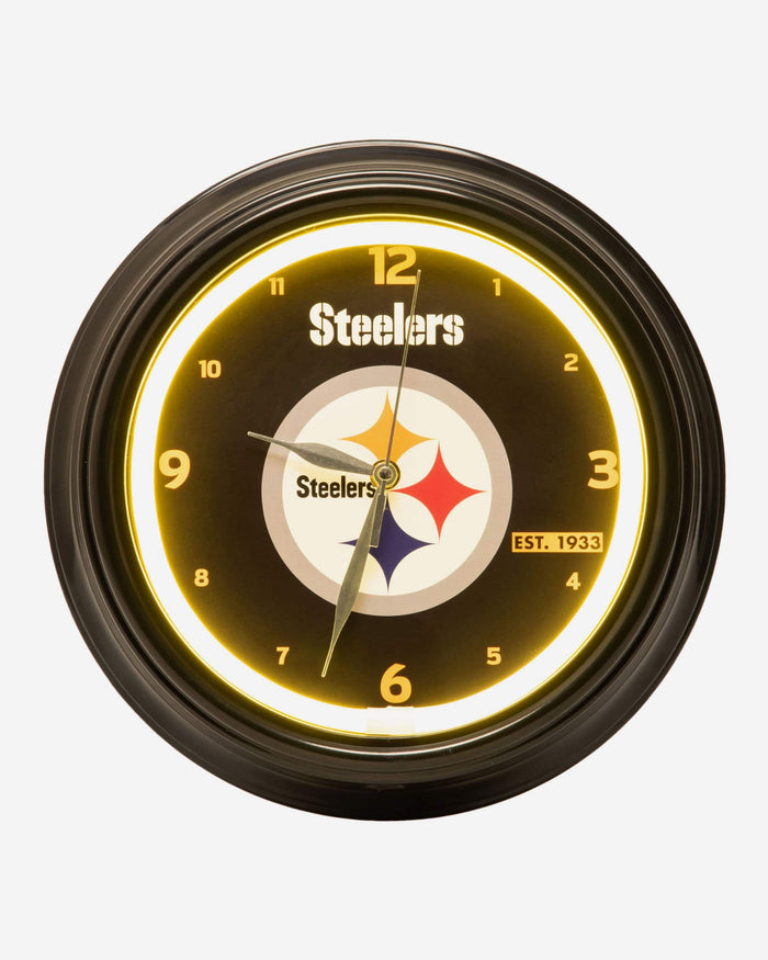 Pittsburgh Steelers LED Gametime Clock FOCO - FOCO.com