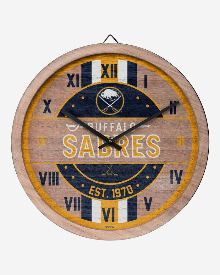 Buffalo Sabres Barrel Wall Clock FOCO - FOCO.com