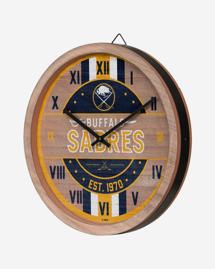 Buffalo Sabres Barrel Wall Clock FOCO - FOCO.com