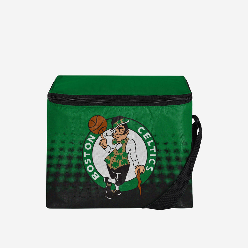 Boston Celtics Gradient Big Logo Gradient 6 Pack Cooler FOCO - FOCO.com