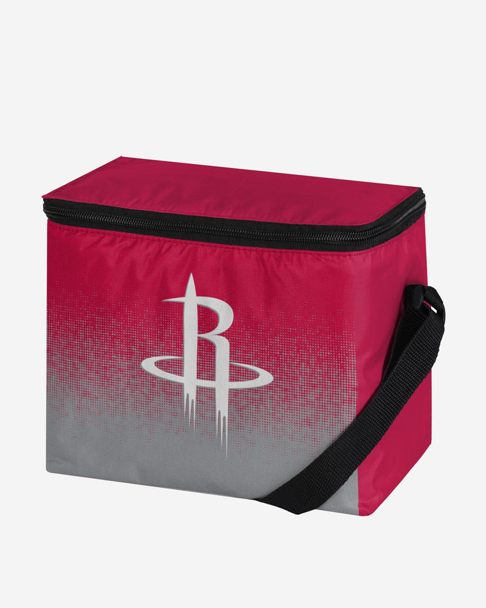 Houston Rockets Gradient Big Logo Gradient 6 Pack Cooler FOCO - FOCO.com