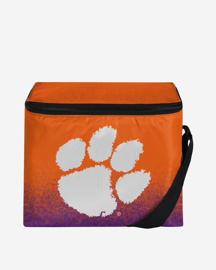 Clemson Tigers Big Logo Gradient 6 Pack Cooler FOCO - FOCO.com