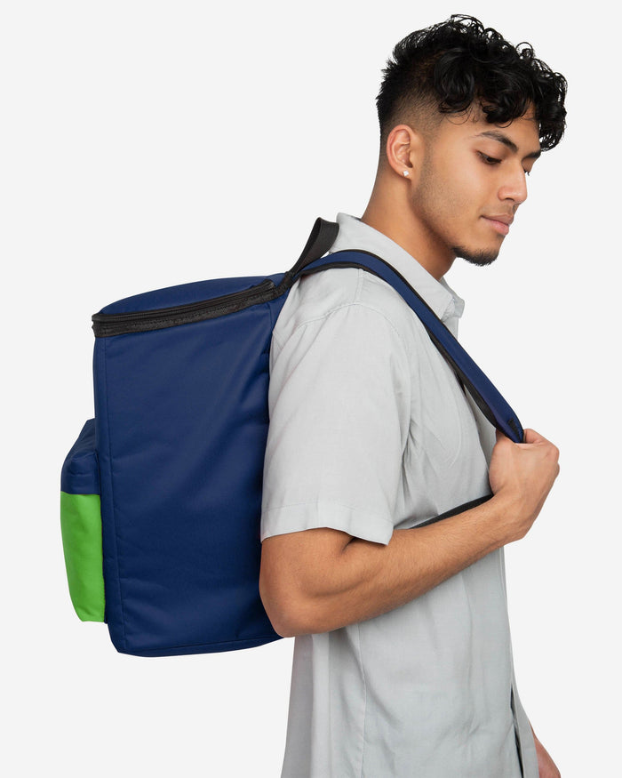 Seattle Seahawks Cooler Backpack FOCO - FOCO.com